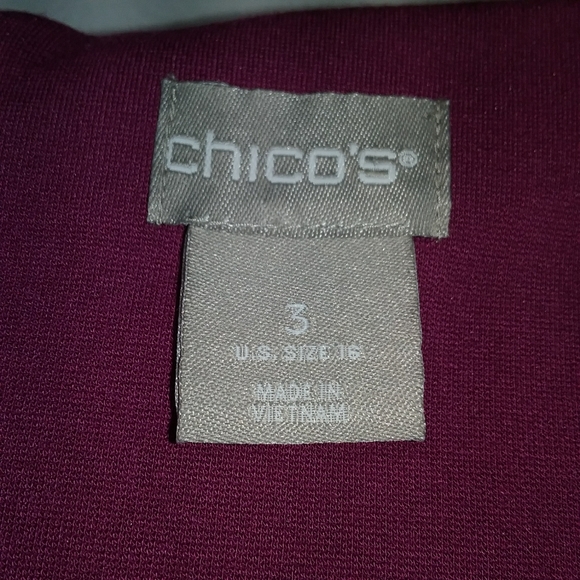 Chico's women's knit sheath dress size 3 US size 16 - Picture 8 of 9